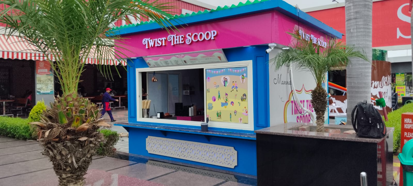 Premium retail kiosk fabrication India