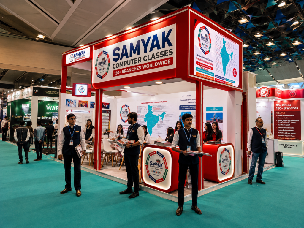 SAMYAK CLASSES at FRANCHISE EXPO YASHOBHOOMI DWARKA