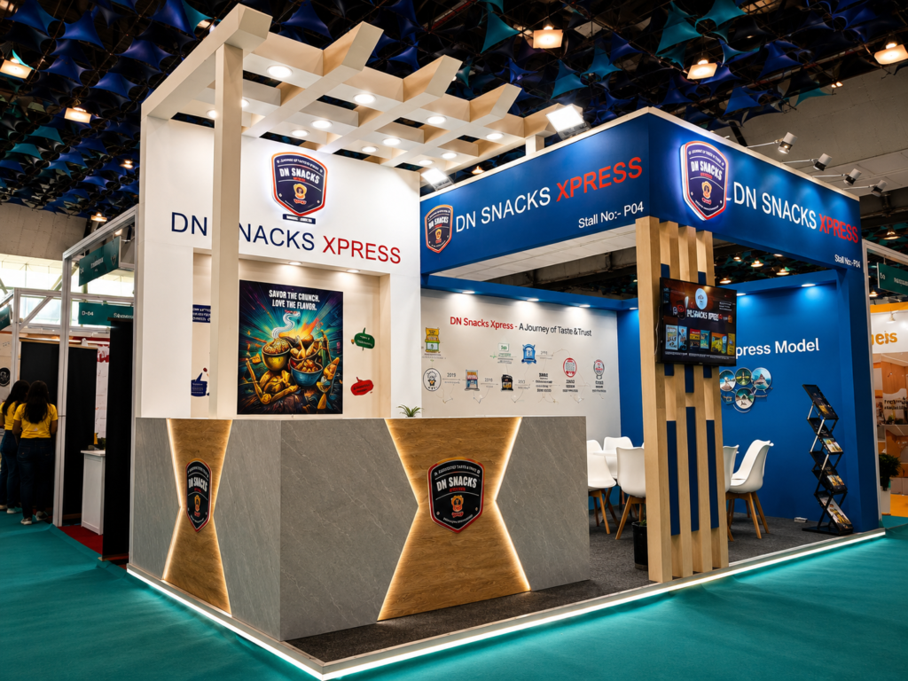 DN SNACKS at FRANCHISE EXPO YASHOBHOOMI DWARKA